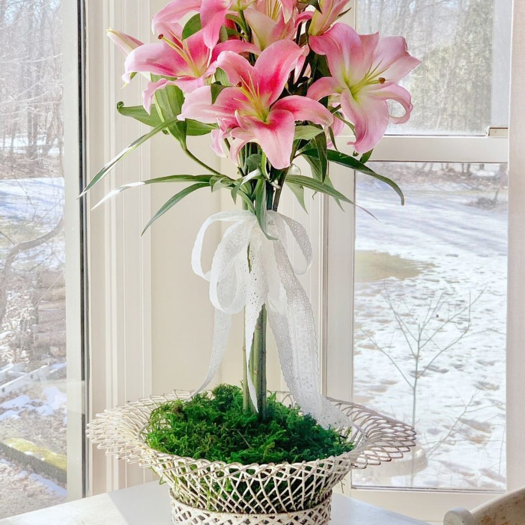 Lily Flower Arrangement