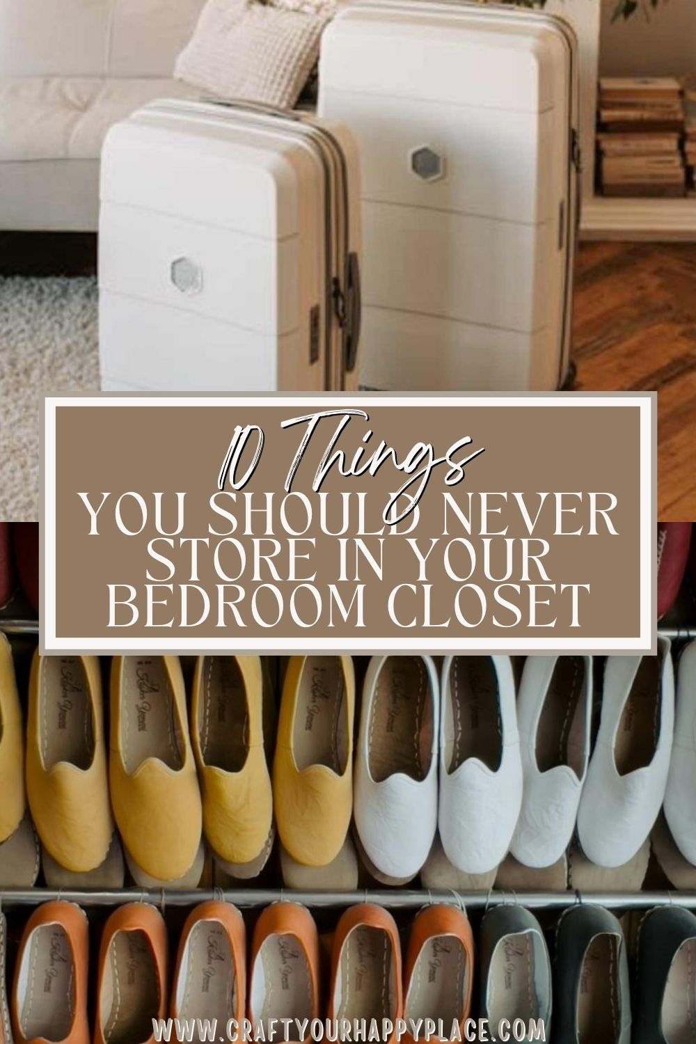 10 Things You Should Never Store in Your Bedroom Closet - Craft Your ...