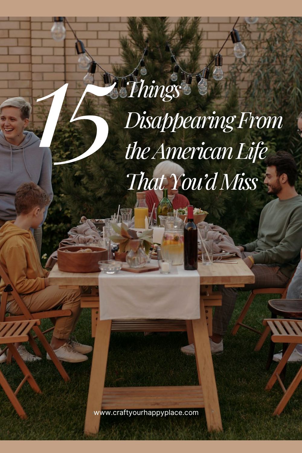 15 Things Disappearing From the American Life That You'd Miss - Craft ...