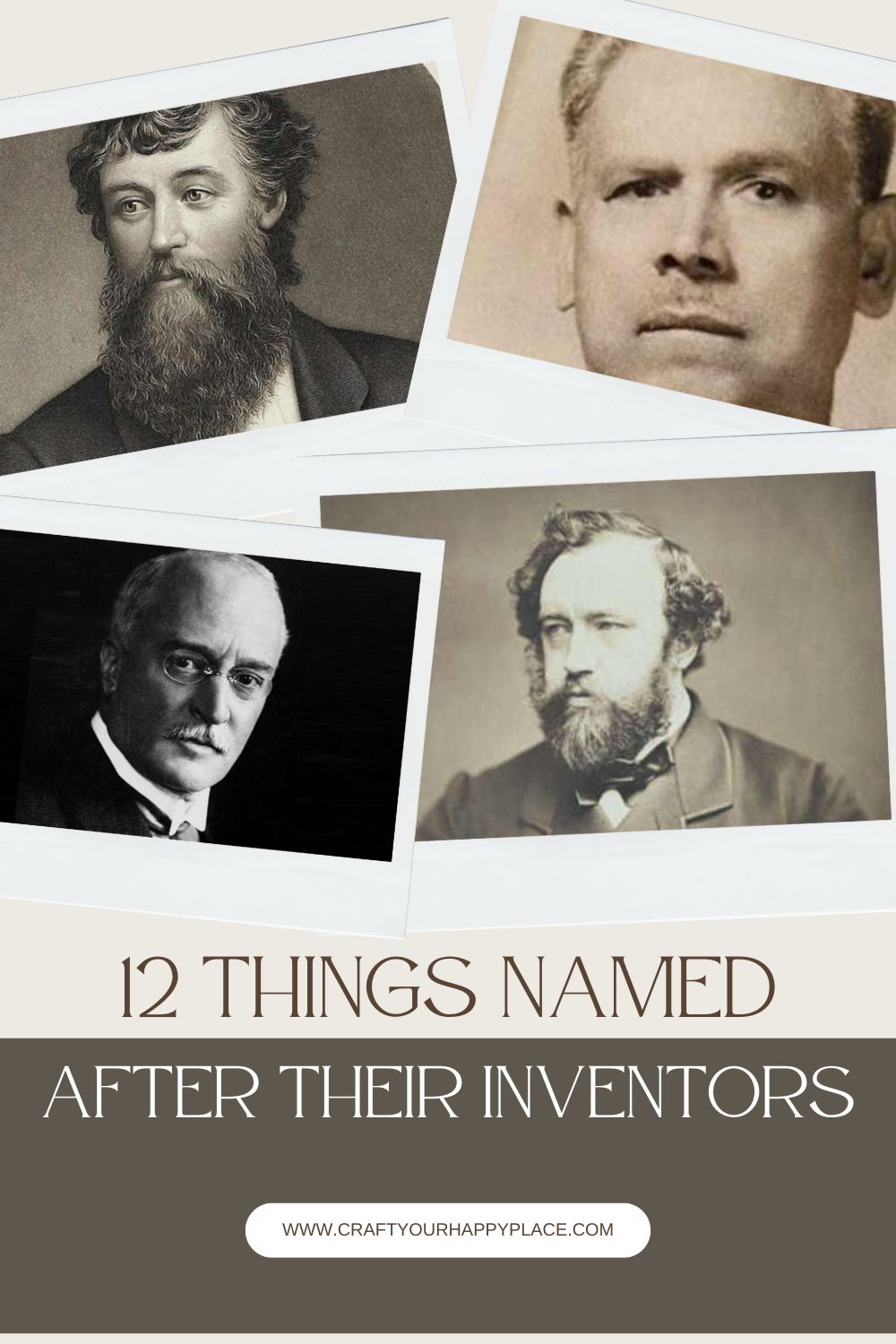 12 Things Named After Their Inventors