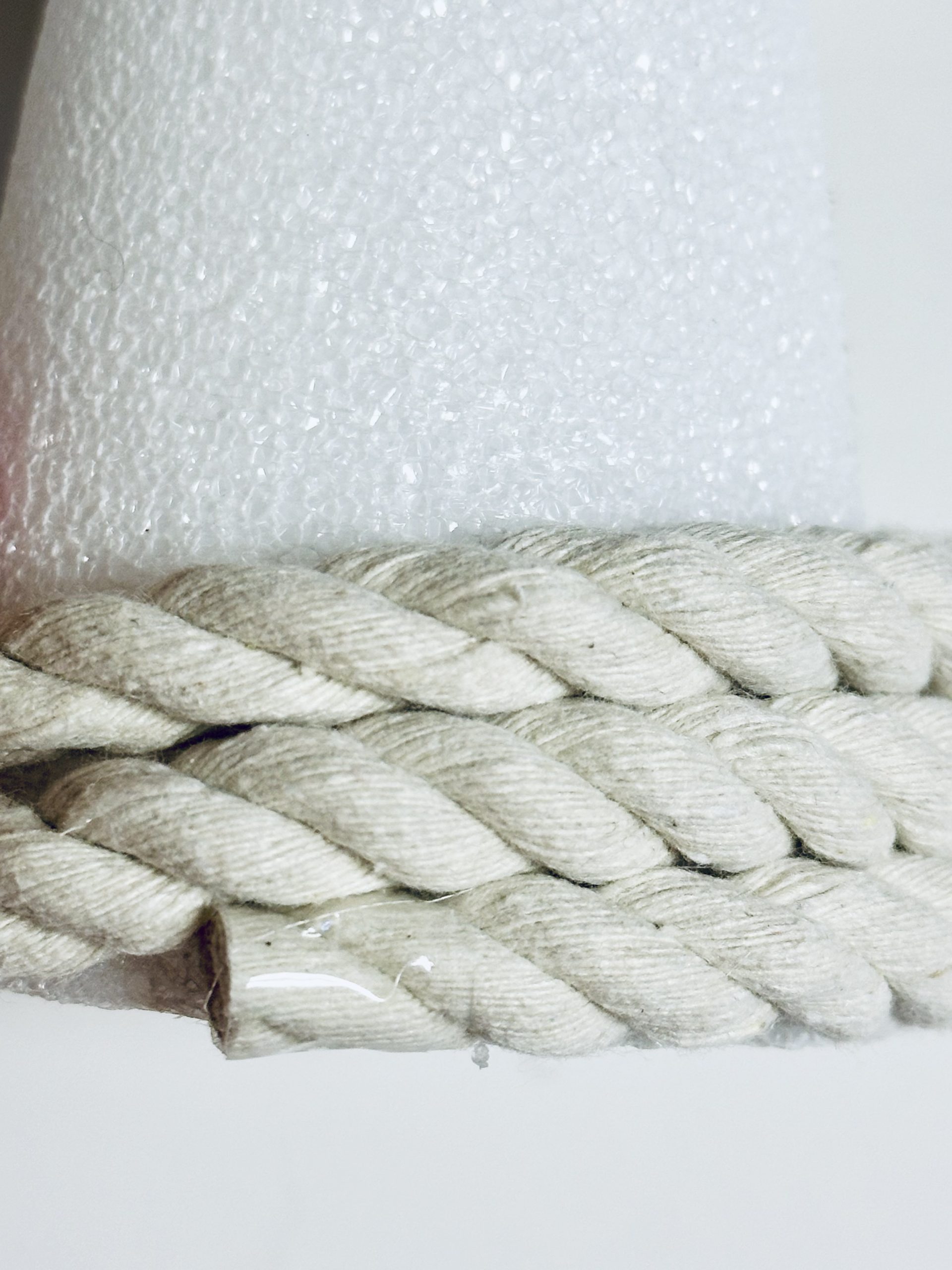 DIY Dollar Tree Candy Cane Rope Home Décor - Craft Your Happy Place