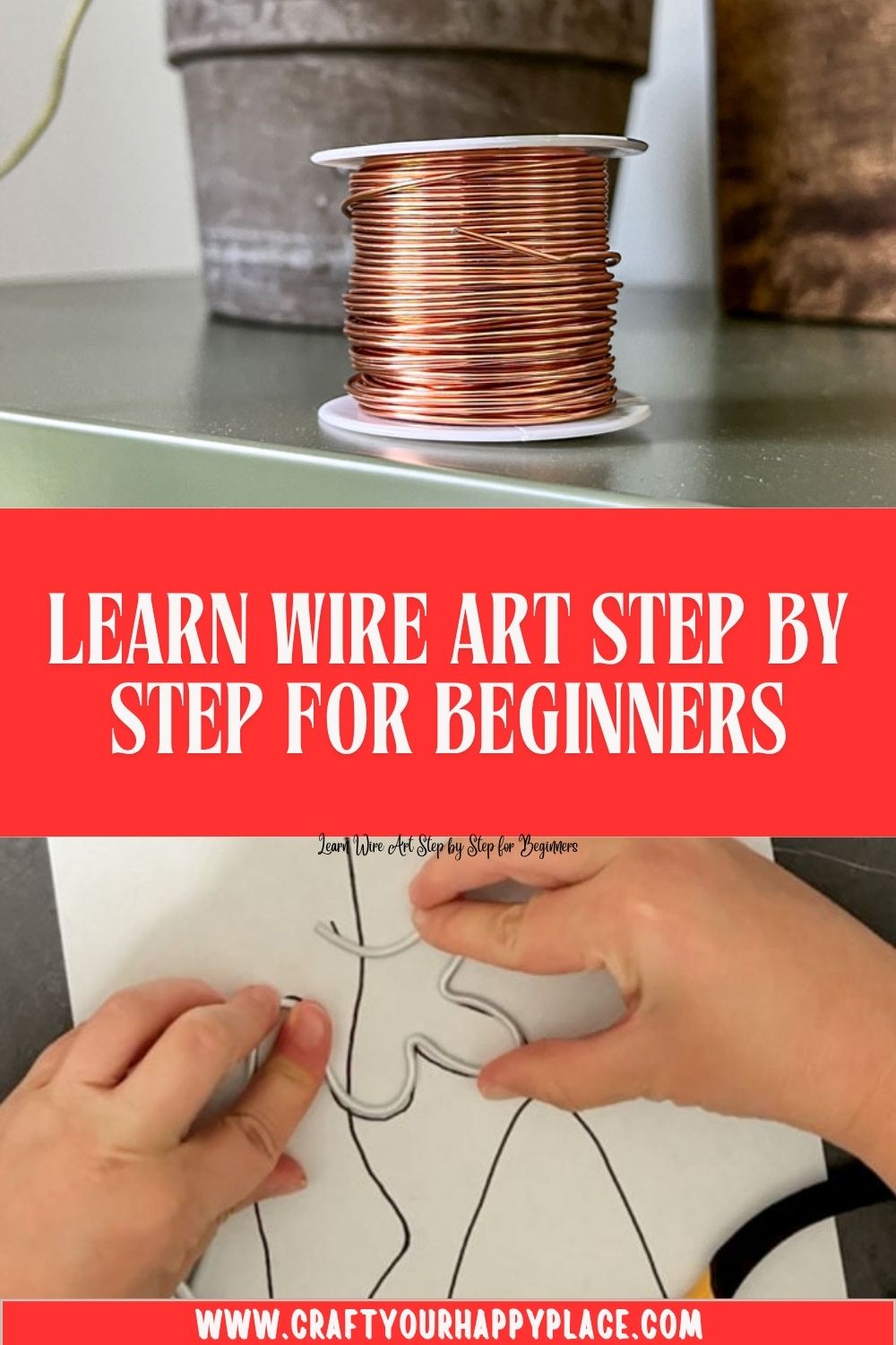 What is Wire Art? Wire Art for Beginners Made Simple - Craft Your Happy ...