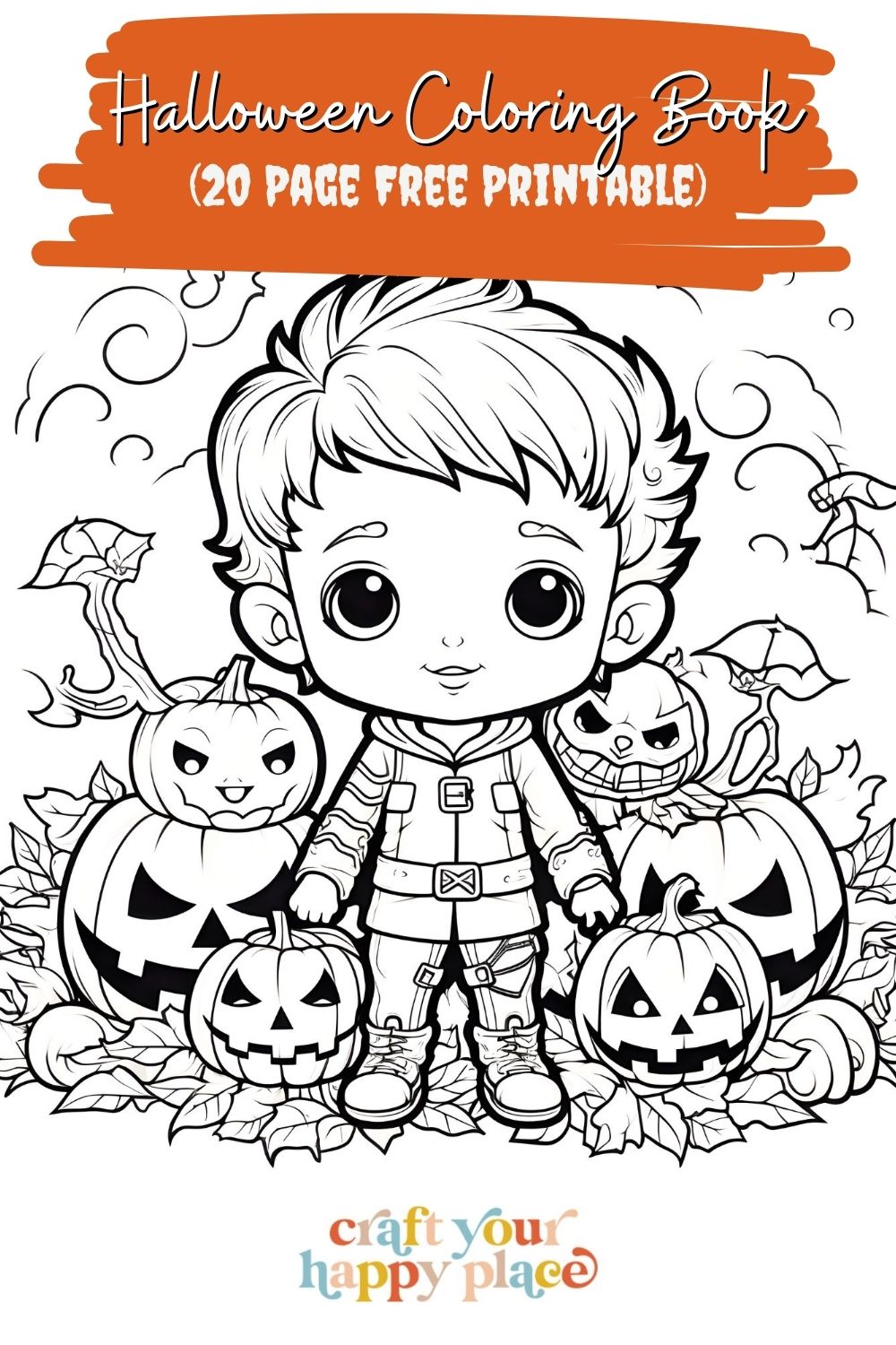 halloween coloring book for kids