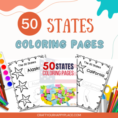 50 United States Coloring Pages