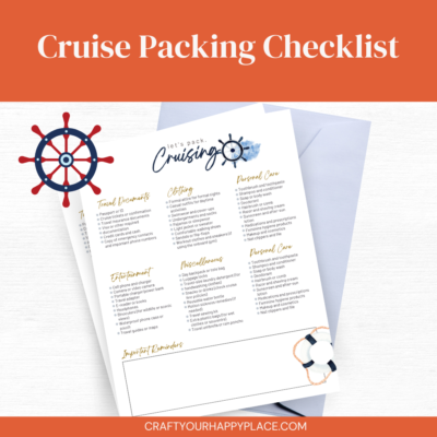 Cruise Packing Checklist