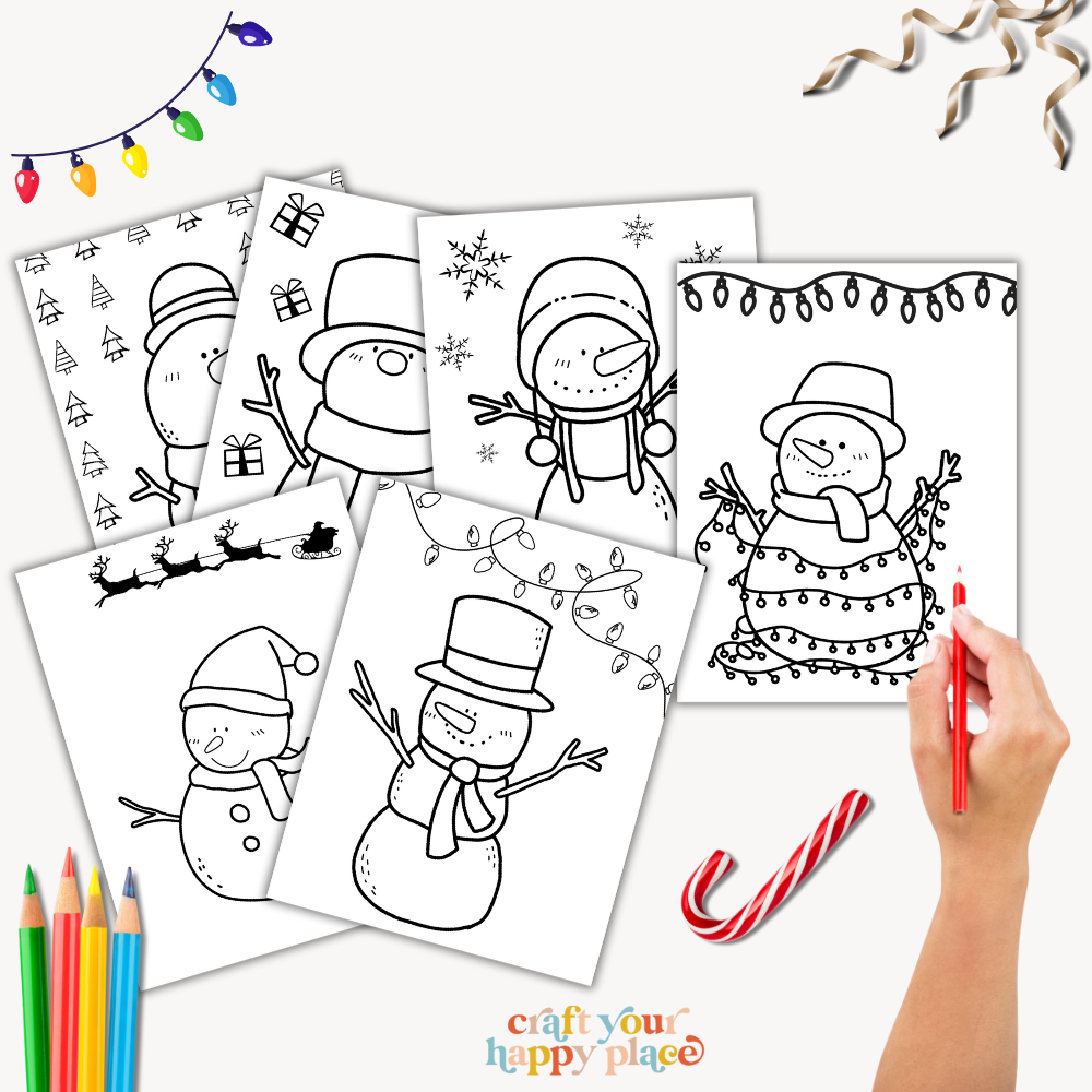 Gnome Christmas Coloring Pages - Image 2