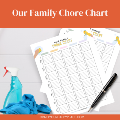 Family Chore Chart