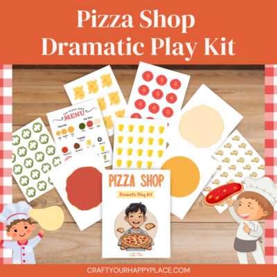 Pizza Shop Dramatic Play Printable