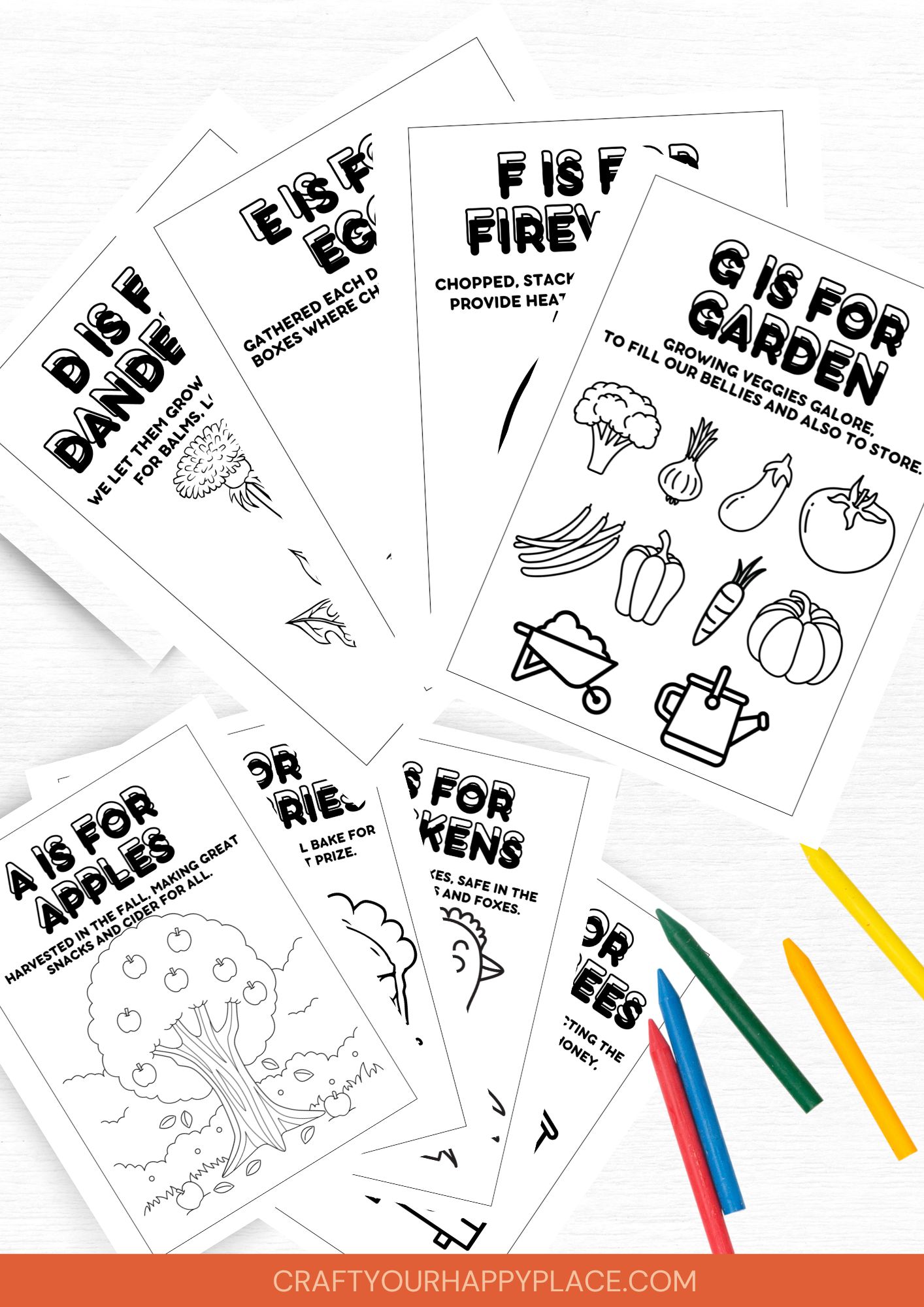 Homesteading A to Z Coloring Book - Image 2