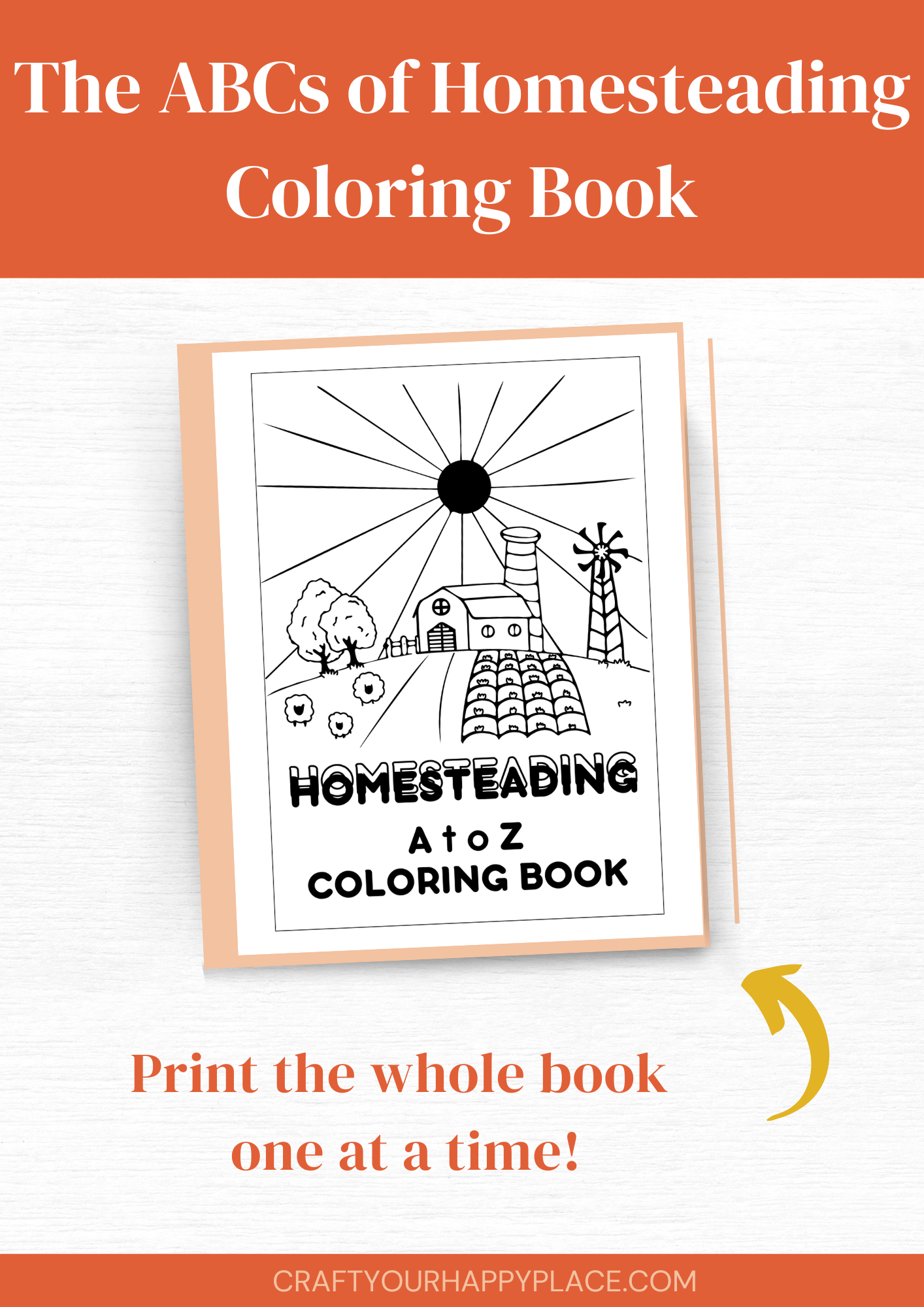 Homesteading A to Z Coloring Book - Image 3