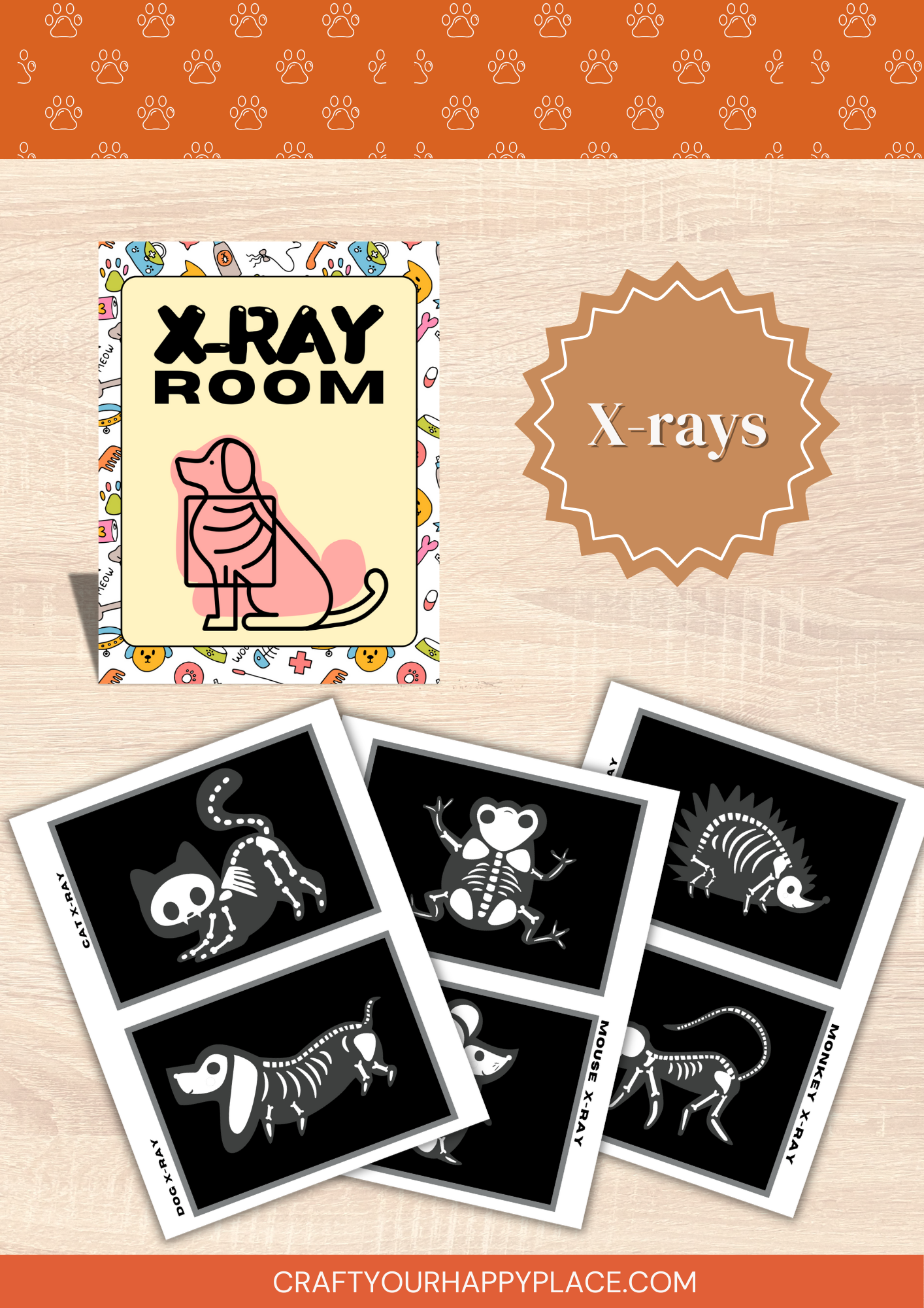Veterinary Clinic Dramatic Pretend Play Set - Image 3