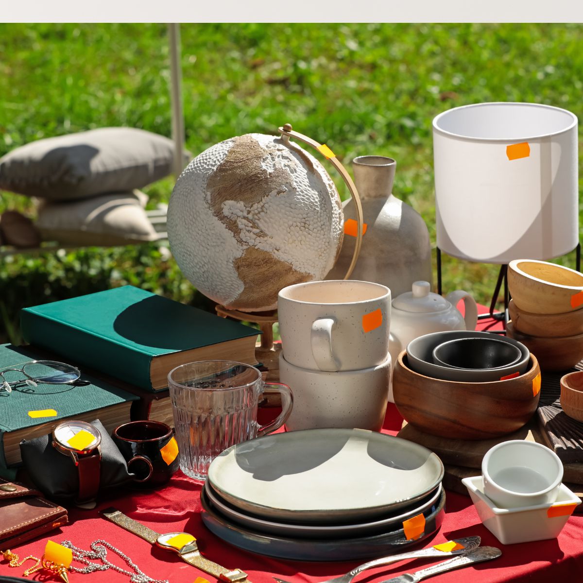 yard sale items