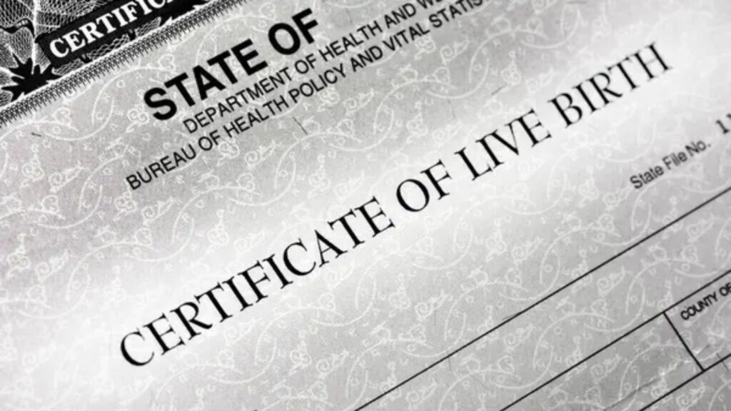 Birth Certificate