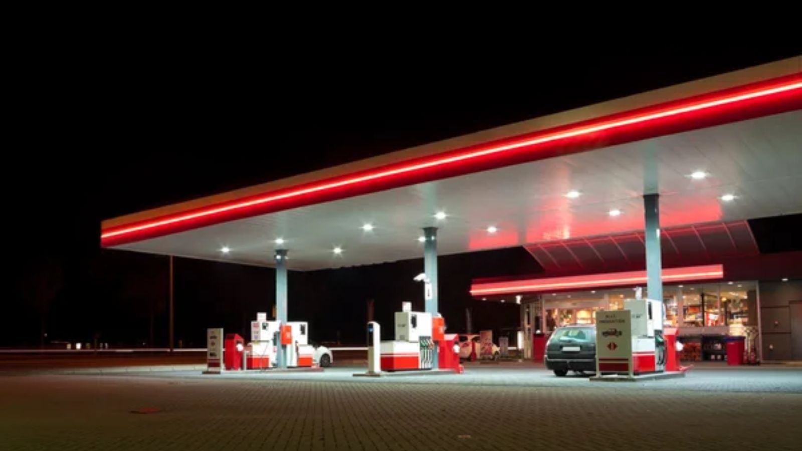 gas stations