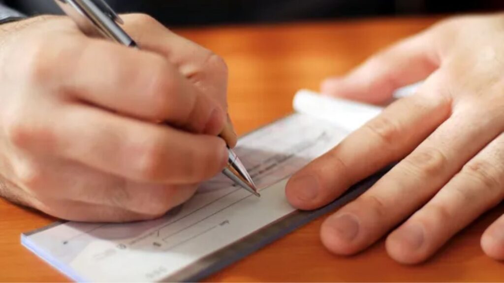 Writing a Check