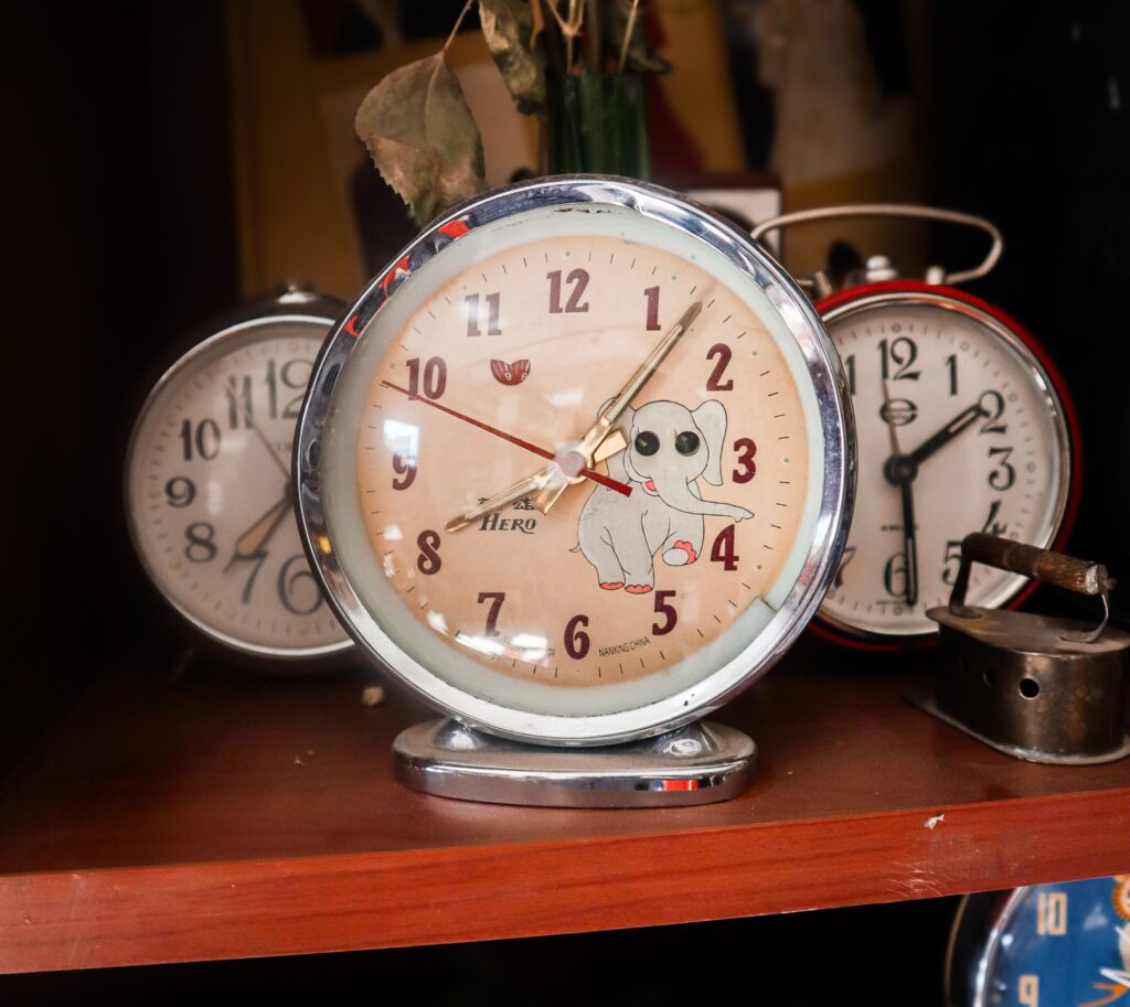 Playful Vintage Clocks